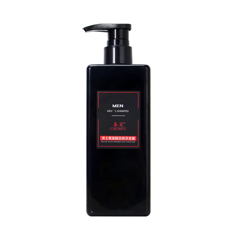 Chunfu amino acid men's shampoo deep cleansing oil control anti-dandruff Cologne fragrance refreshing shower gel 500ml