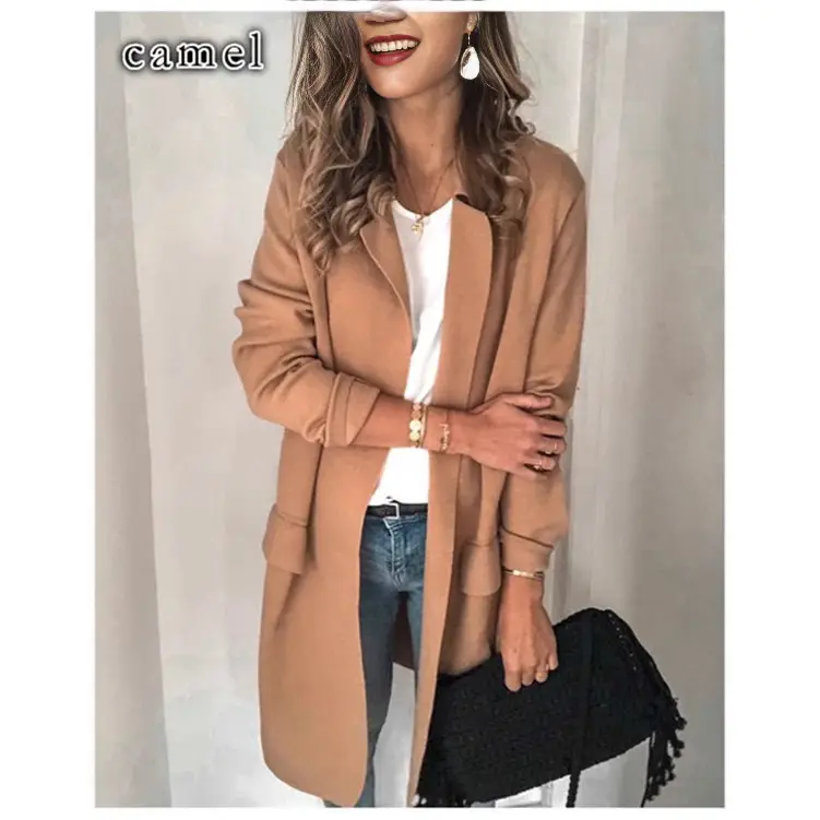 Women Red Long Sleeve Jacket Suit 2023 - Image 8