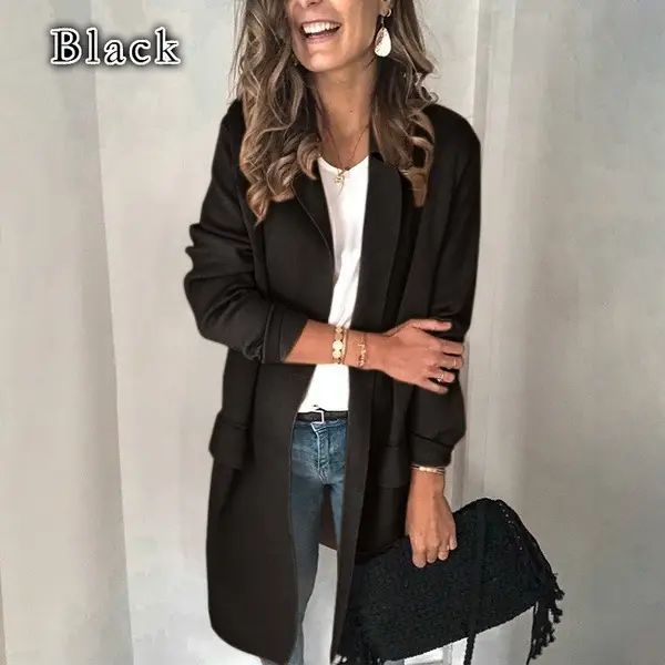 Women Red Long Sleeve Jacket Suit 2023 - Image 10