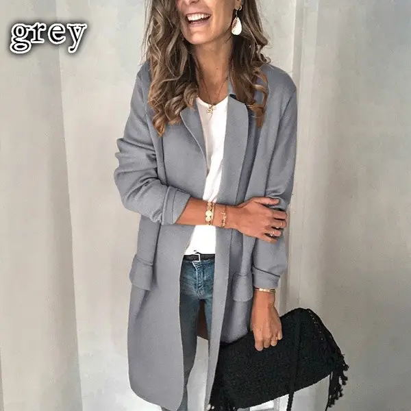 Women Red Long Sleeve Jacket Suit 2023 - Image 6