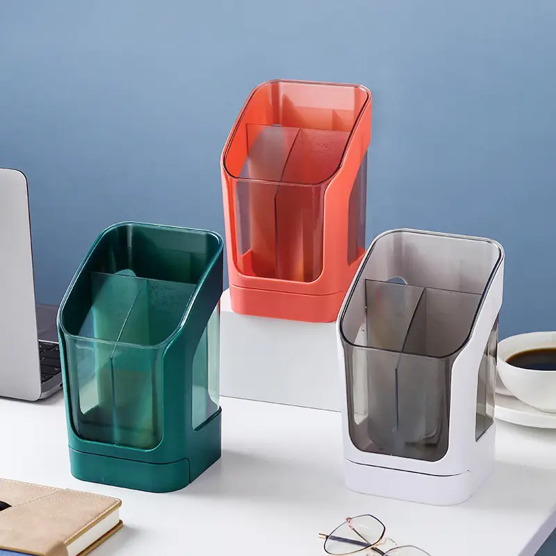 Multifunctional Pen Bucket Split Inclined Decorative Ornament - Image 5