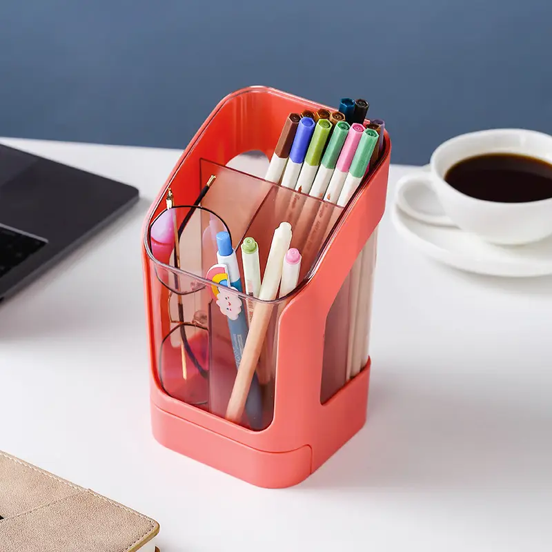 Multifunctional Pen Bucket Split Inclined Decorative Ornament - Image 7