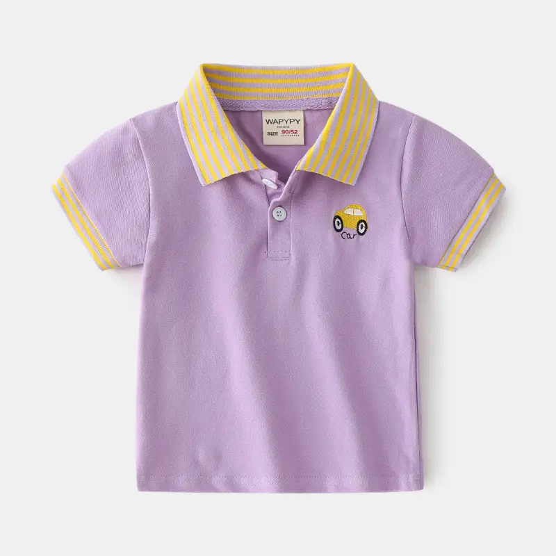 Children's 2-Piece Polo T-Shirt Set Summer 2022 - Image 2