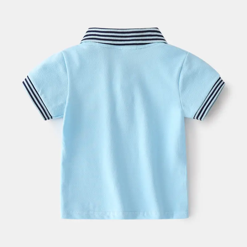 Children's 2-Piece Polo T-Shirt Set Summer 2022 - Image 5