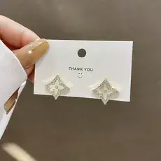 925 Silver Pearl Bow Earrings for Women — feature 7