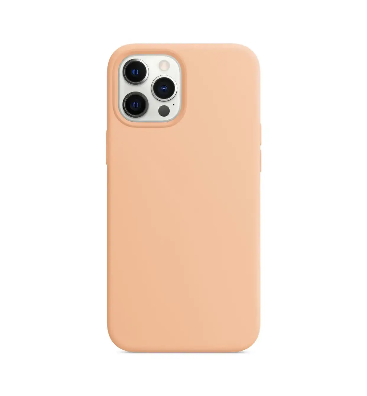 Magnetic Phone Case for iPhone 12 Series 1:1 Pure Liquid Two-Color Silicone - Image 10