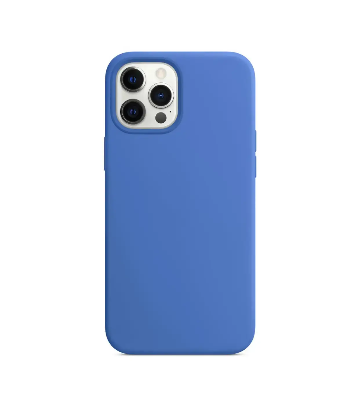 Magnetic Phone Case for iPhone 12 Series 1:1 Pure Liquid Two-Color Silicone - Image 11