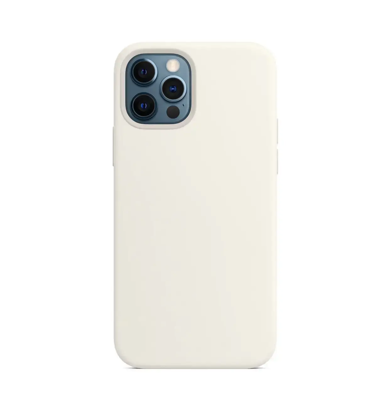 Magnetic Phone Case for iPhone 12 Series 1:1 Pure Liquid Two-Color Silicone - Image 4