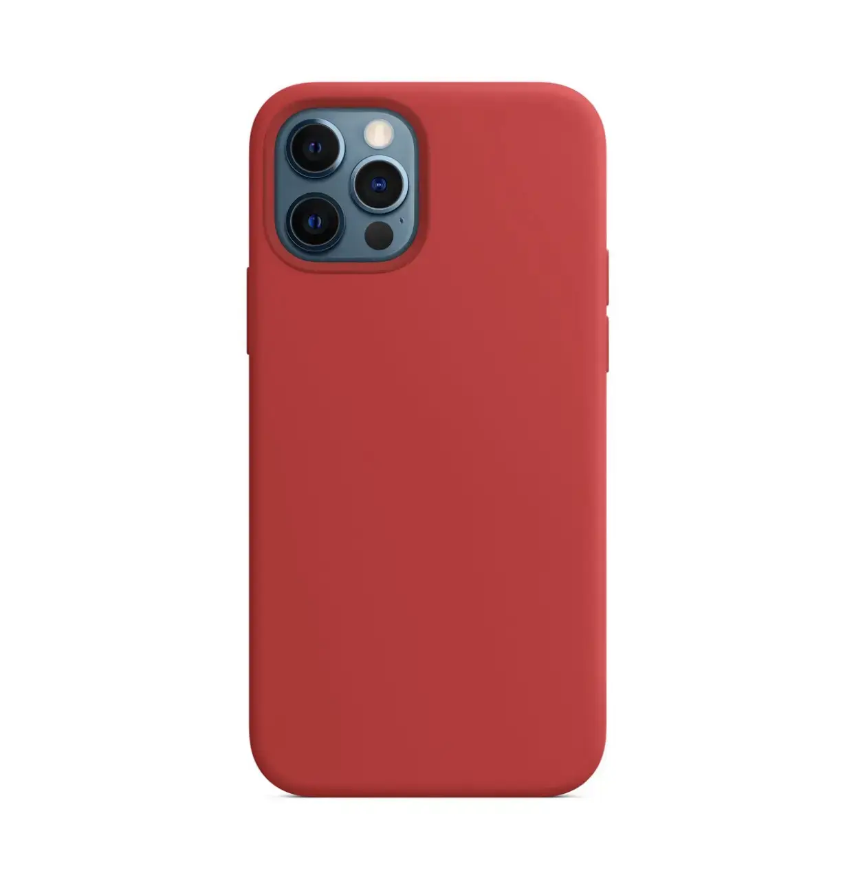 Magnetic Phone Case for iPhone 12 Series 1:1 Pure Liquid Two-Color Silicone - Image 8
