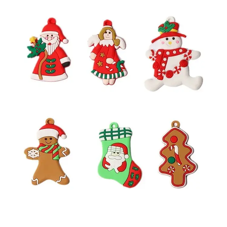 2024 Christmas Hanging Ornaments Set Snowflakes Gloves Christmas Decor - Image 29