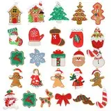 2024 Christmas Hanging Ornaments Set Snowflakes Gloves Christmas Decor — feature 48
