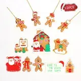 2024 Christmas Hanging Ornaments Set Snowflakes Gloves Christmas Decor — feature 52