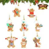 2024 Christmas Hanging Ornaments Set Snowflakes Gloves Christmas Decor — feature 56