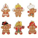2024 Christmas Hanging Ornaments Set Snowflakes Gloves Christmas Decor — feature 58