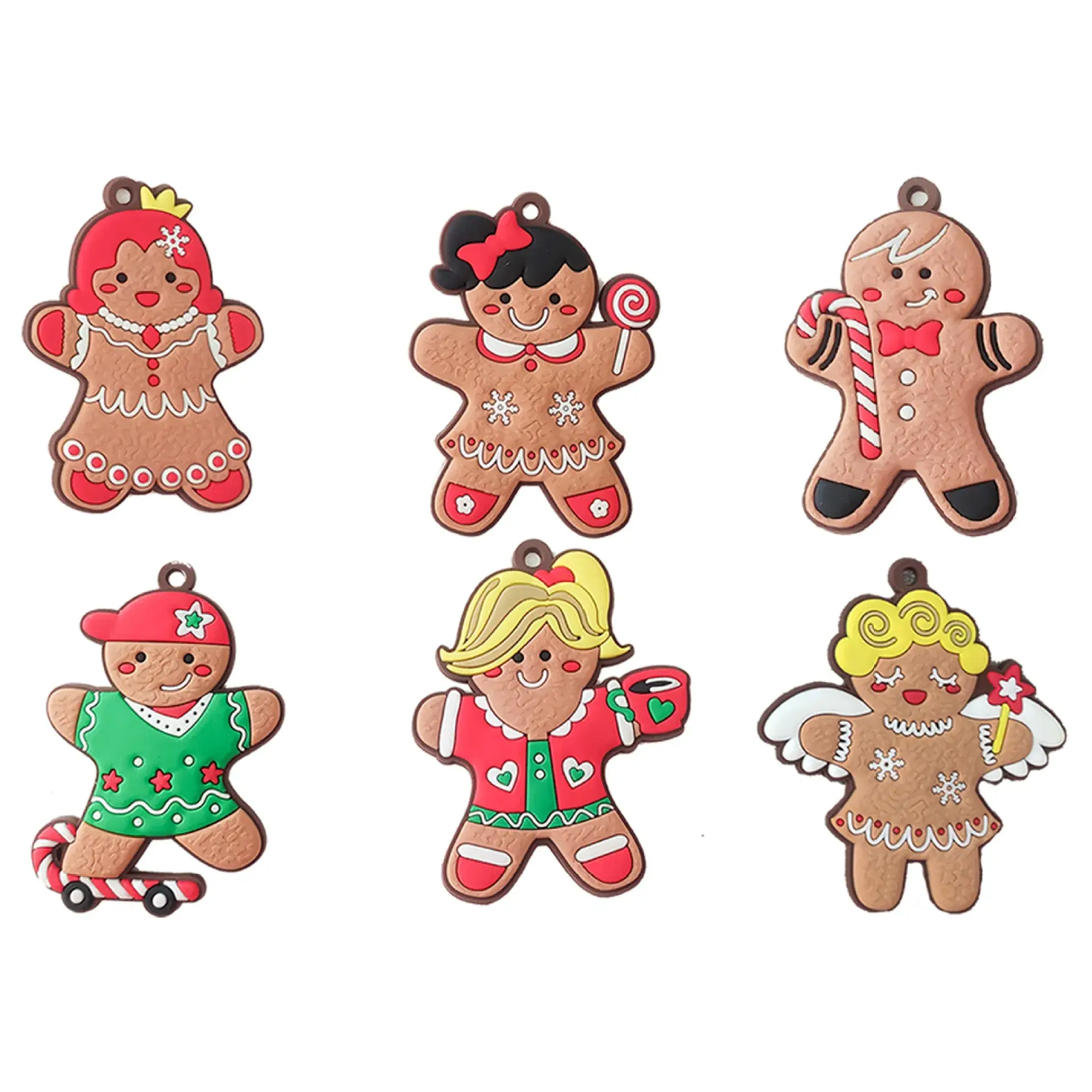 2024 Christmas Hanging Ornaments Set Snowflakes Gloves Christmas Decor - Image 25