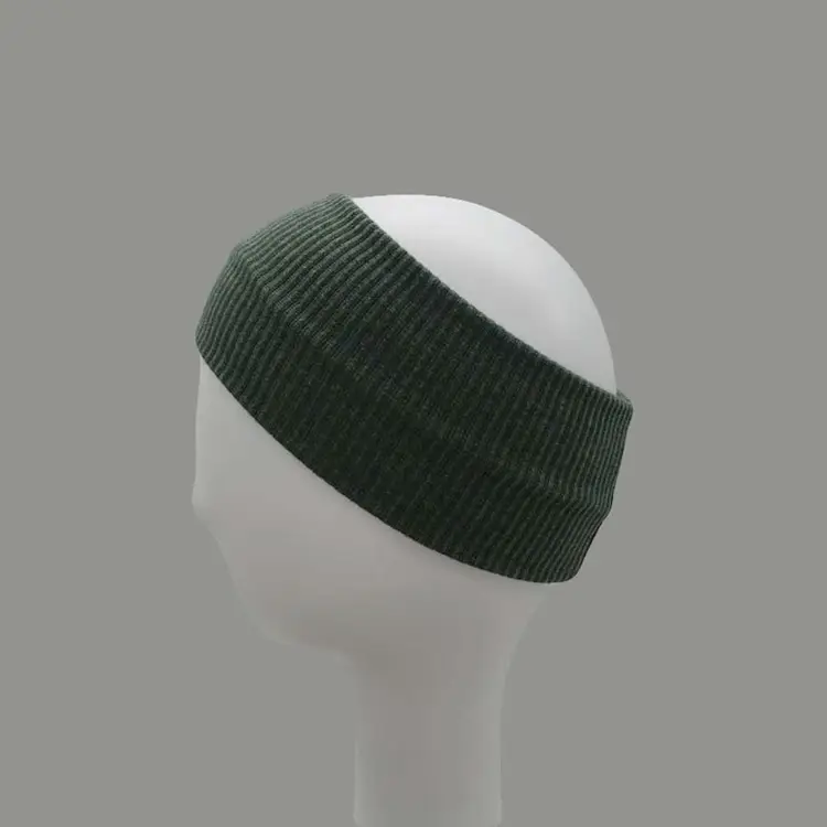 2024 Women's Green Knitted Headband Cross-Border