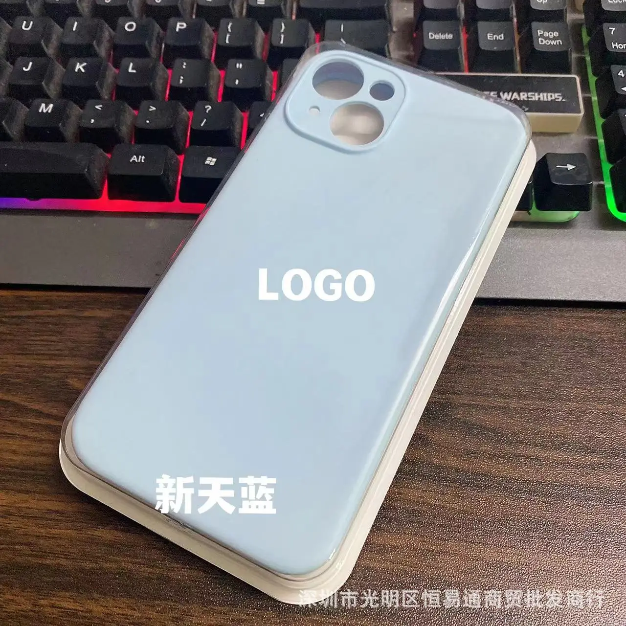 Apple iPhone 14 Pro Fine Hole Liquid Silicone Mobile Phone Case