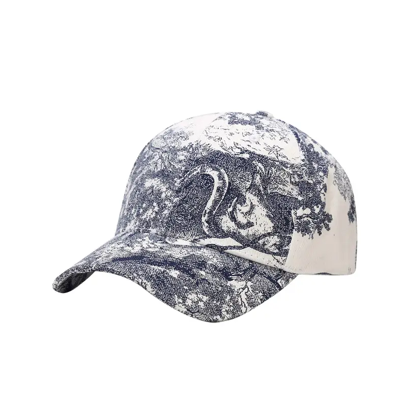 Cross-Border Korean Style Painted Cap for Women Men - Image 6