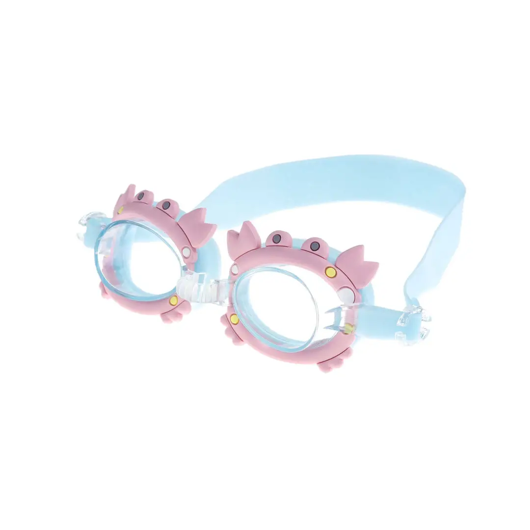 Cartoon Swimming Goggles, Children's Swimming Goggles Equipment, High-Definition Waterproof and Anti-Fog Silicone Goggles, Transparent Cross-Border Shipping