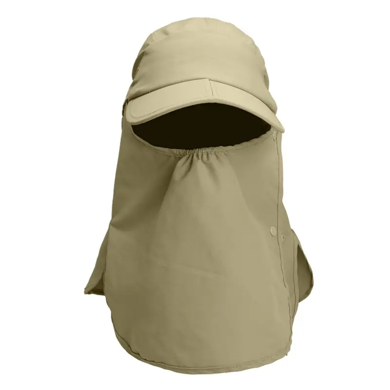 Men Waterproof Neck Cover with Peaked Cap SPF50+ - Image 10