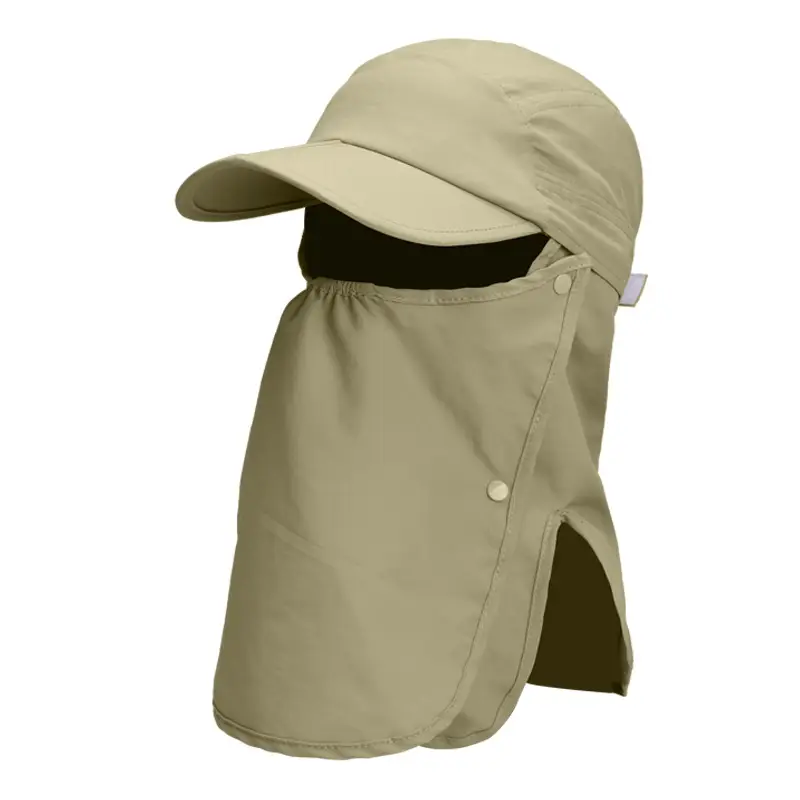 Men Waterproof Neck Cover with Peaked Cap SPF50+ - Image 11