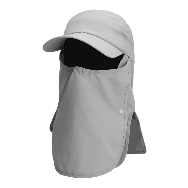 Men Waterproof Neck Cover with Peaked Cap SPF50+ - Image 3