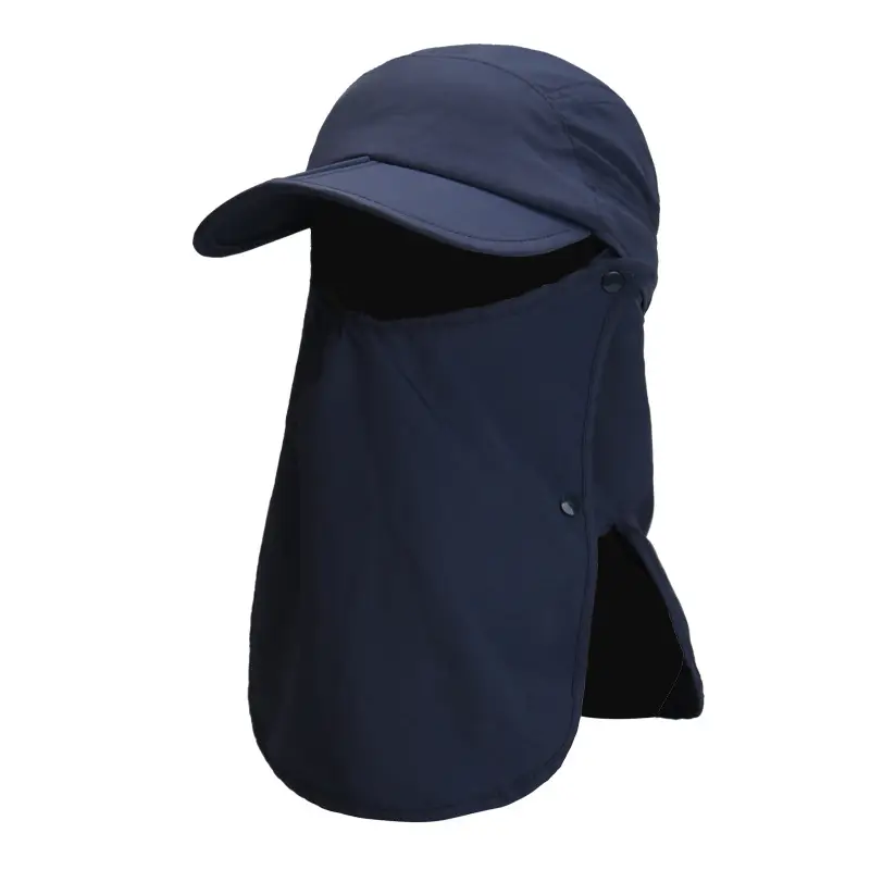 Men Waterproof Neck Cover with Peaked Cap SPF50+ - Image 4