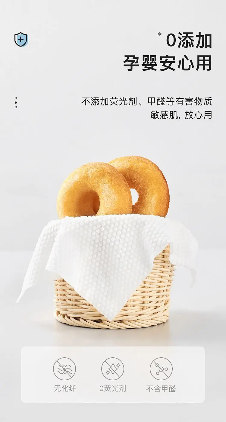 Thickened Cotton Face Washcloth for Pregnant & Infant Use — feature 15