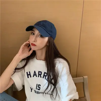 Harajuku Style Letter T-Shirt Women 2025 Gray Loose Sleeve - Image 8
