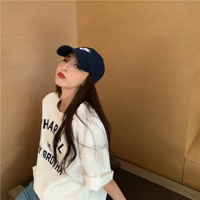 Harajuku Style Letter T-Shirt Women 2025 Gray Loose Sleeve — feature 54