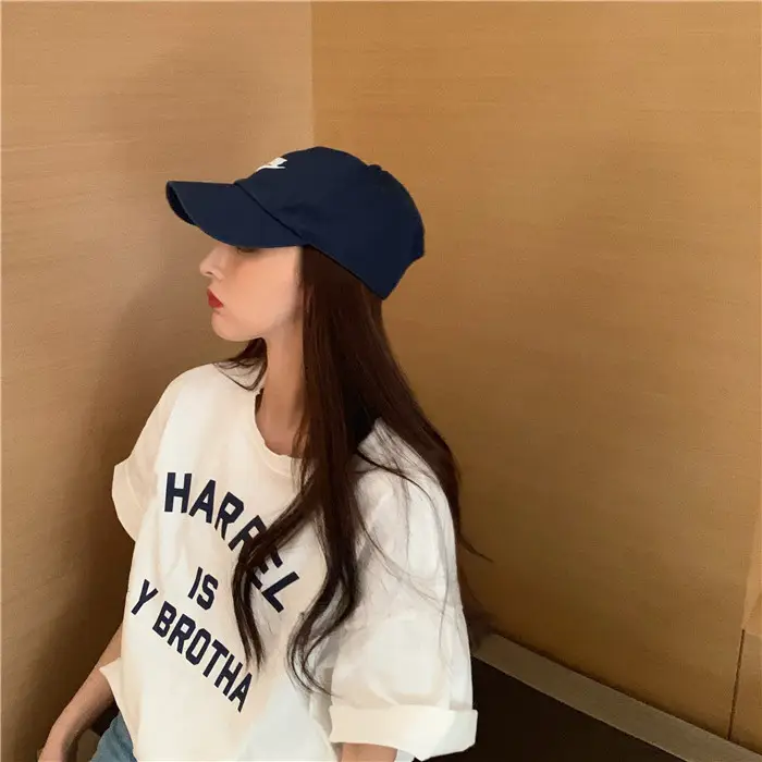 Harajuku Style Letter T-Shirt Women 2025 Gray Loose Sleeve — feature 58