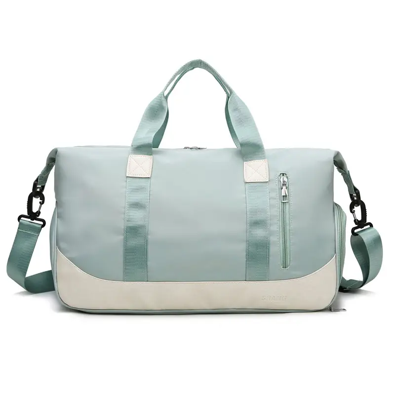 Trendy Purple Gym Bag for Men Women Large Capacity - Image 2