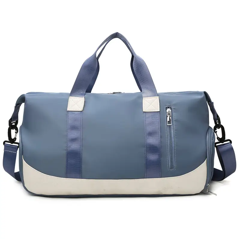 Trendy Purple Gym Bag for Men Women Large Capacity - Image 3