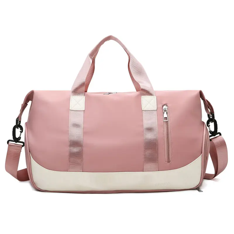 Trendy Purple Gym Bag for Men Women Large Capacity - Image 5