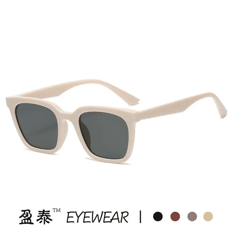 Small Square Sunglasses Women Gradient Sunset Style - Image 9