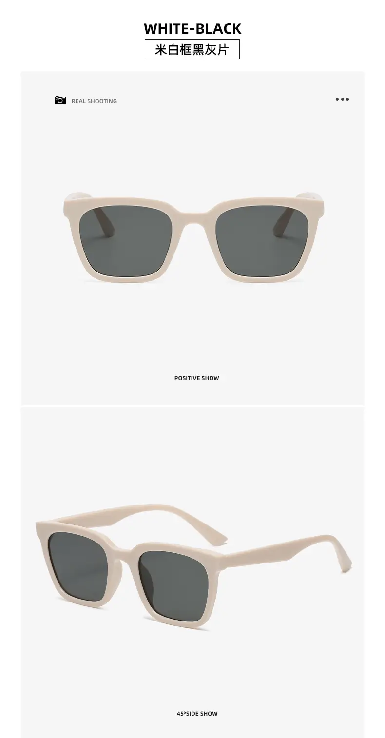 Small Square Sunglasses Women Gradient Sunset Style — feature 16