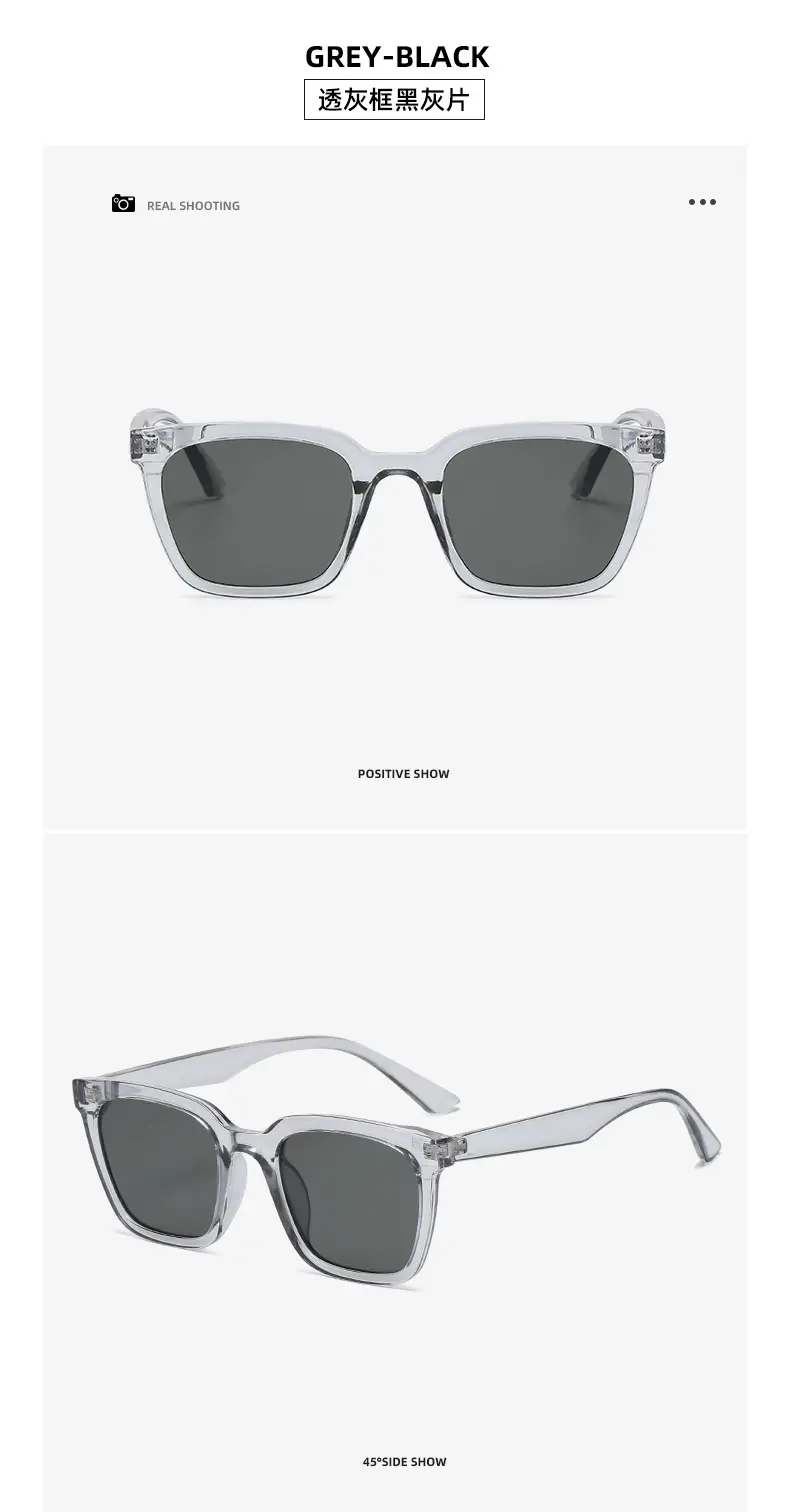Small Square Sunglasses Women Gradient Sunset Style — feature 17