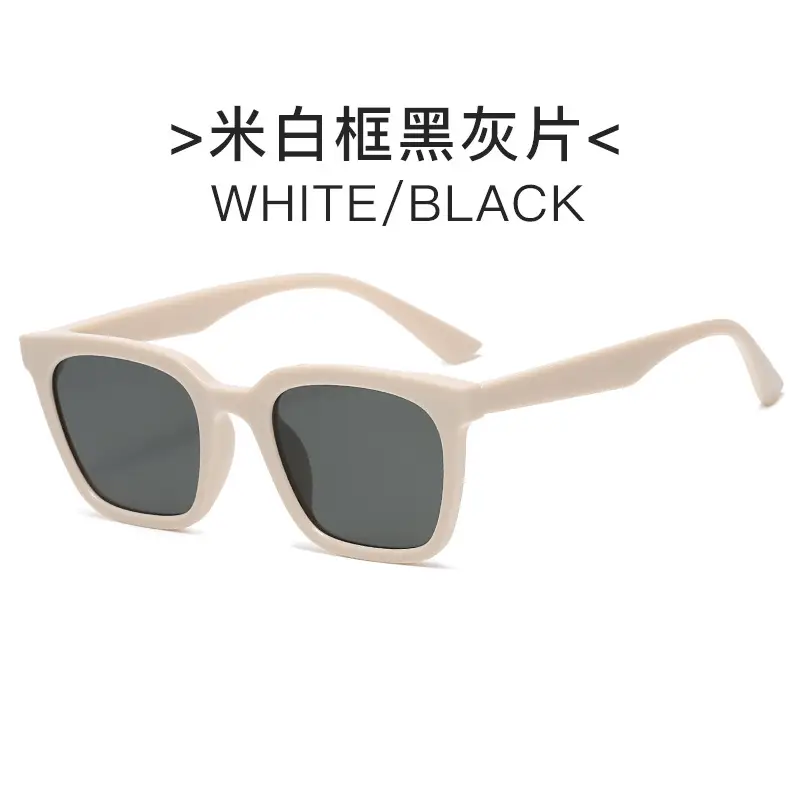Small Square Sunglasses Women Gradient Sunset Style - Image 3