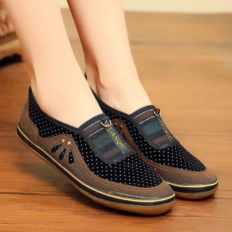Women's 2025 Cloth Shoes with Soft Rubber Soles