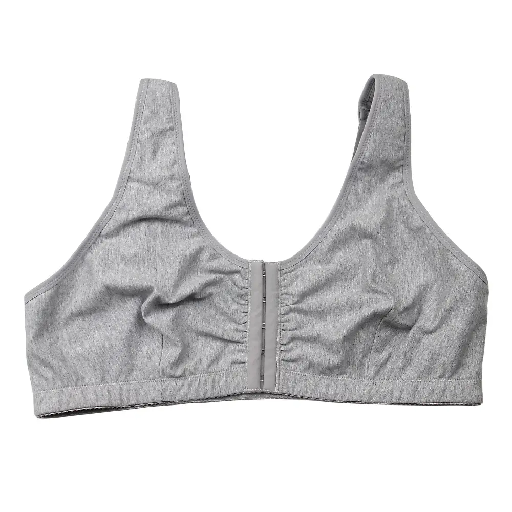European American Large Bra Front Buckle Adjustable Cotton