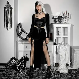 Black Houndstooth Checkered Skirt for Women Summer 2024 — feature 8