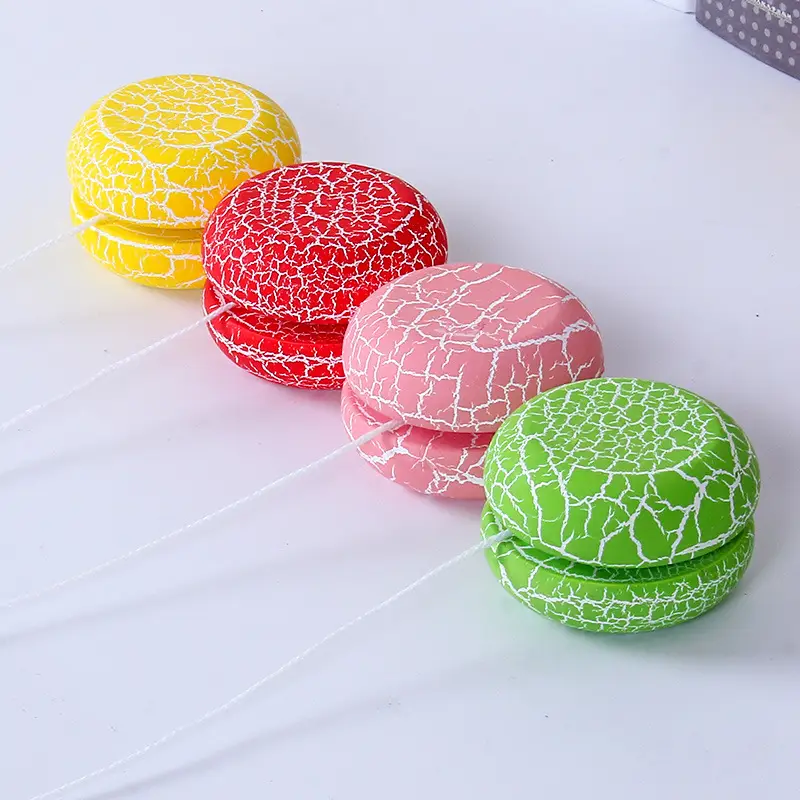 New Wooden Crack Yo-Yo for Primary School Students Swing Finger Puzzle Creative Sports Yo-Yo Yo Wooden