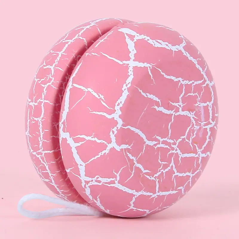 New Wooden Crack Yo-Yo for Primary School Students Swing Finger Puzzle Creative Sports Yo-Yo Yo Wooden
