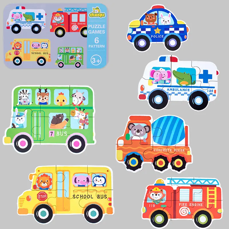 Cross-Border Animal Puzzle Gift Box for Kids - Image 34