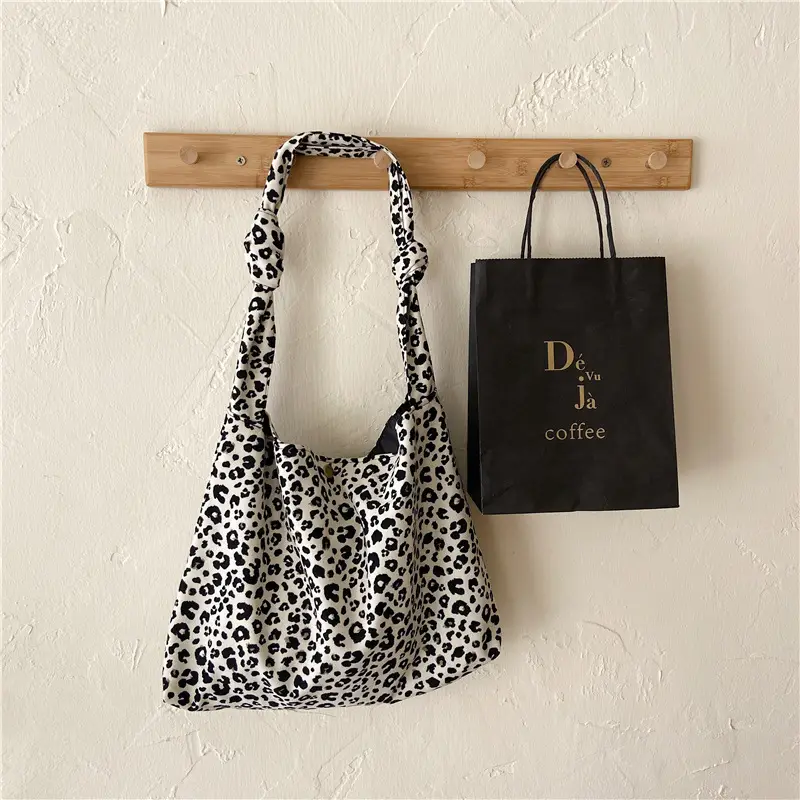 Leopard Print Crossbody Bag Large Capacity Women - Image 6