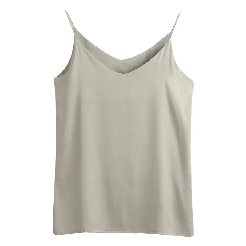 Women V Neck Camisole with Thin Strap & V Neck Design - Image 20