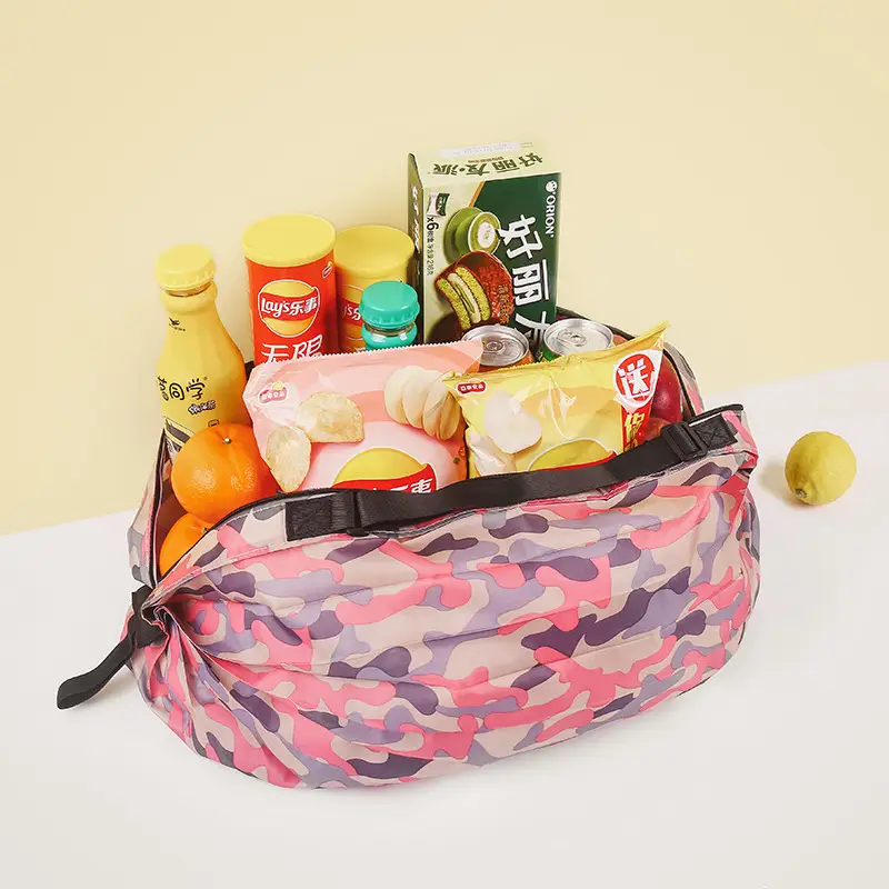 Foldable Camo Shopping Bag Large Capacity - Image 16