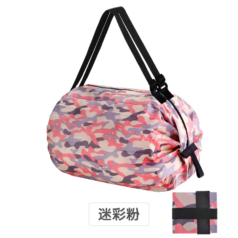 Foldable Camo Shopping Bag Large Capacity - Image 9