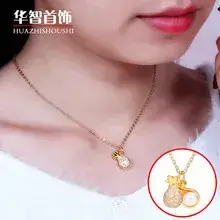 Cross-Border Wing Pendant with Pearl & Zircon Necklace — feature 25