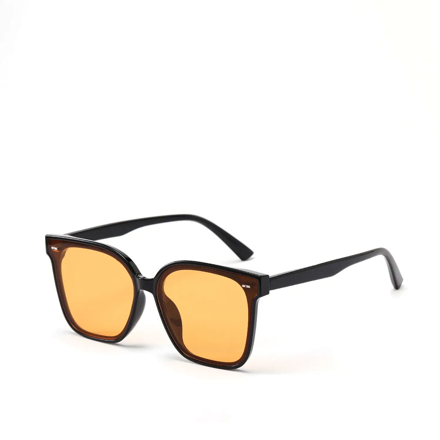 Men Green Square Sunglasses Casual Korean Style